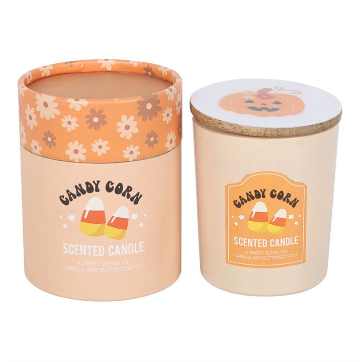 Candy Corn Vanilla & Butterscotch Candle