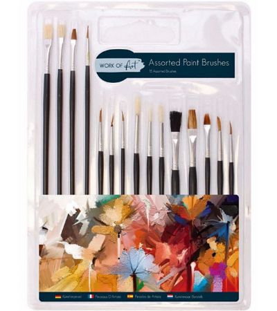 15 PCS Artist Brushes