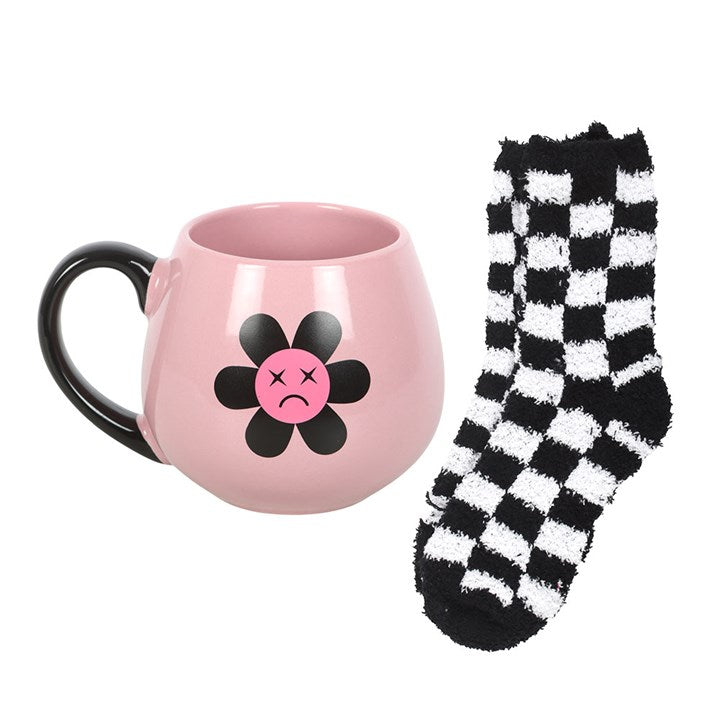 Sad Flower Mug & Sock Set