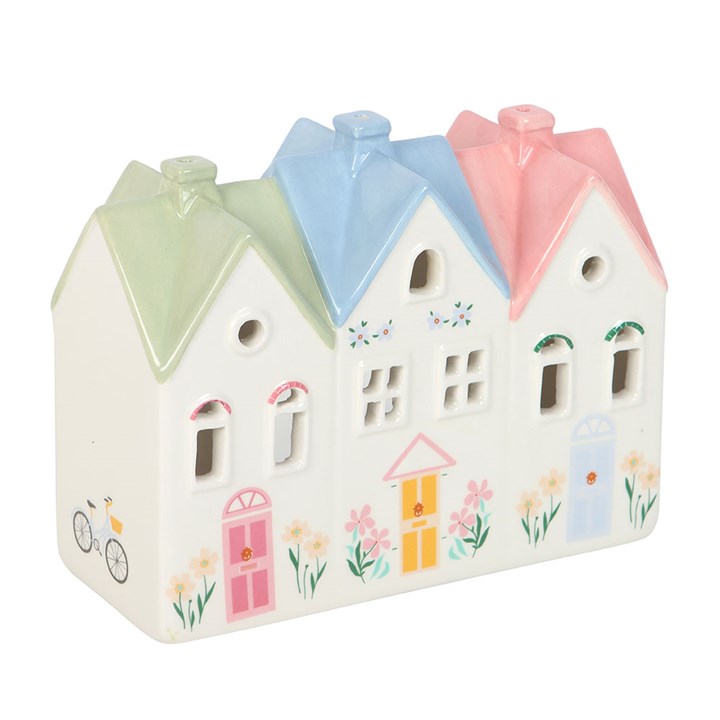 Pastel House Incense Burner & Tealight Candle Holder