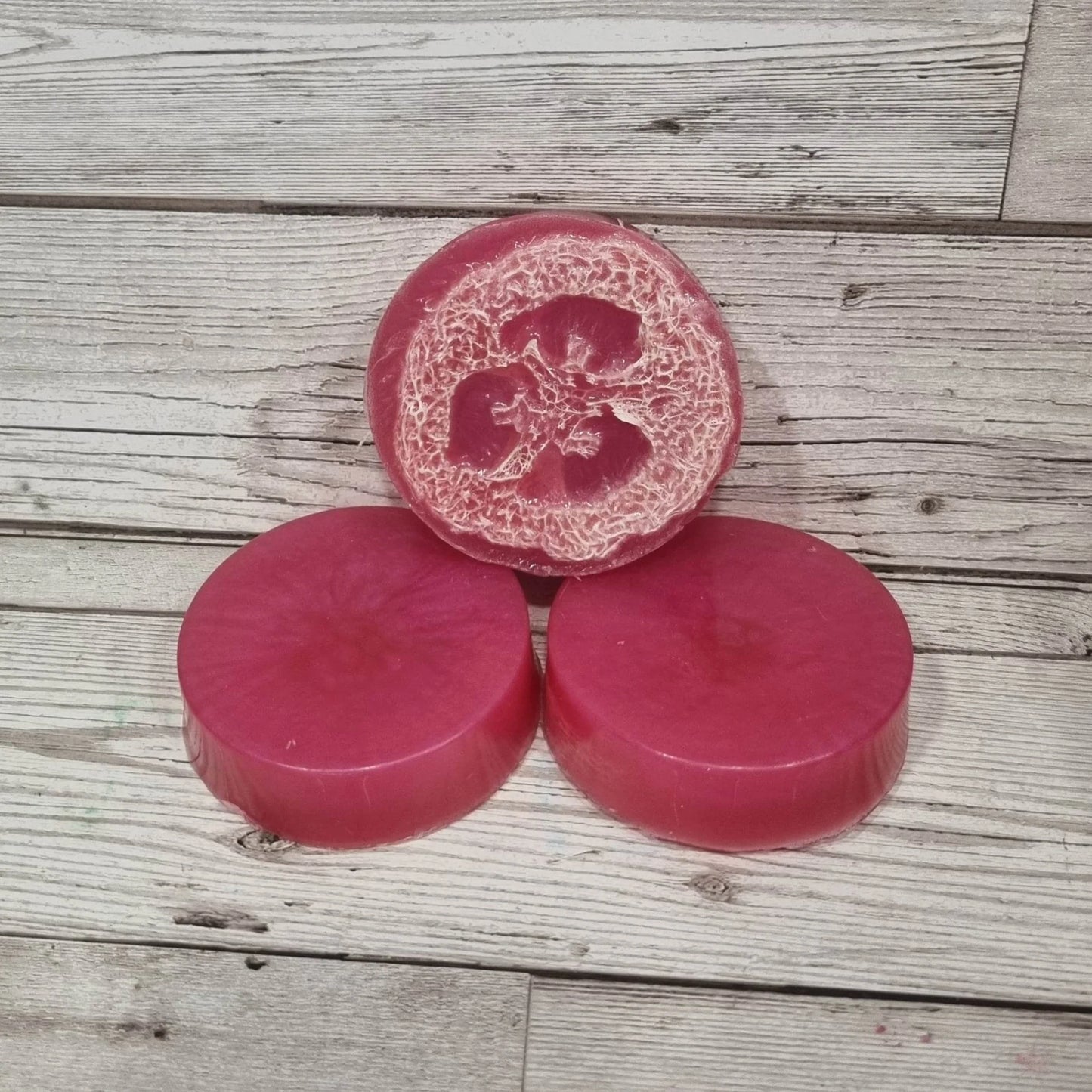 Pink Grapefruit Loofah Soap Bar