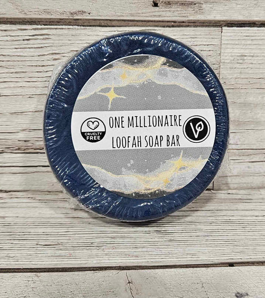 One Millionaire Loofah Soap Bar