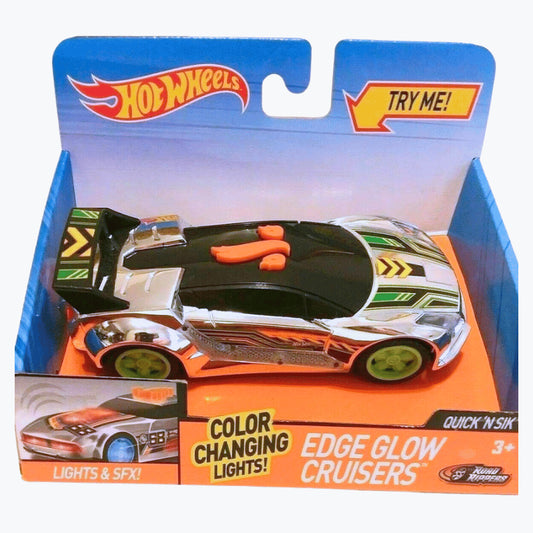 Official Hot Wheels Road Rippers - Edge Glow Cruiser - Quick N Sink Car