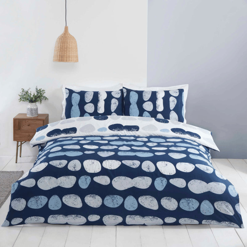Luxury So Soft Reversible Duvet Set - Truro Blue