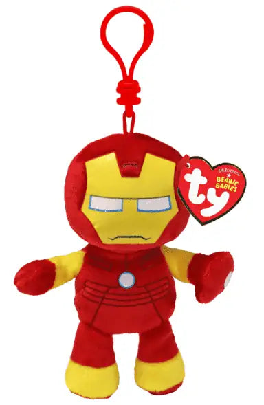 TY Beanie Babies Clip - Marvel Iron Man