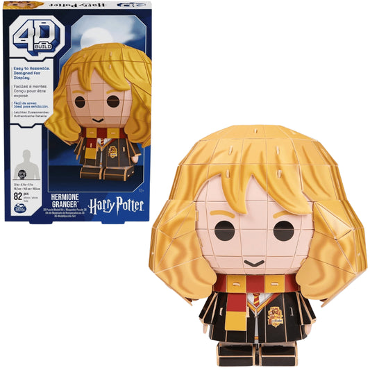 Official Harry Potter 4D Build 82 PCs Model Kit - Hermione Granger