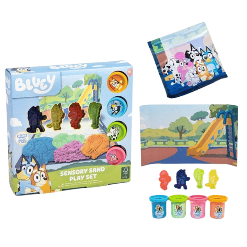 Official Bluey Sensory Sand Play Set
