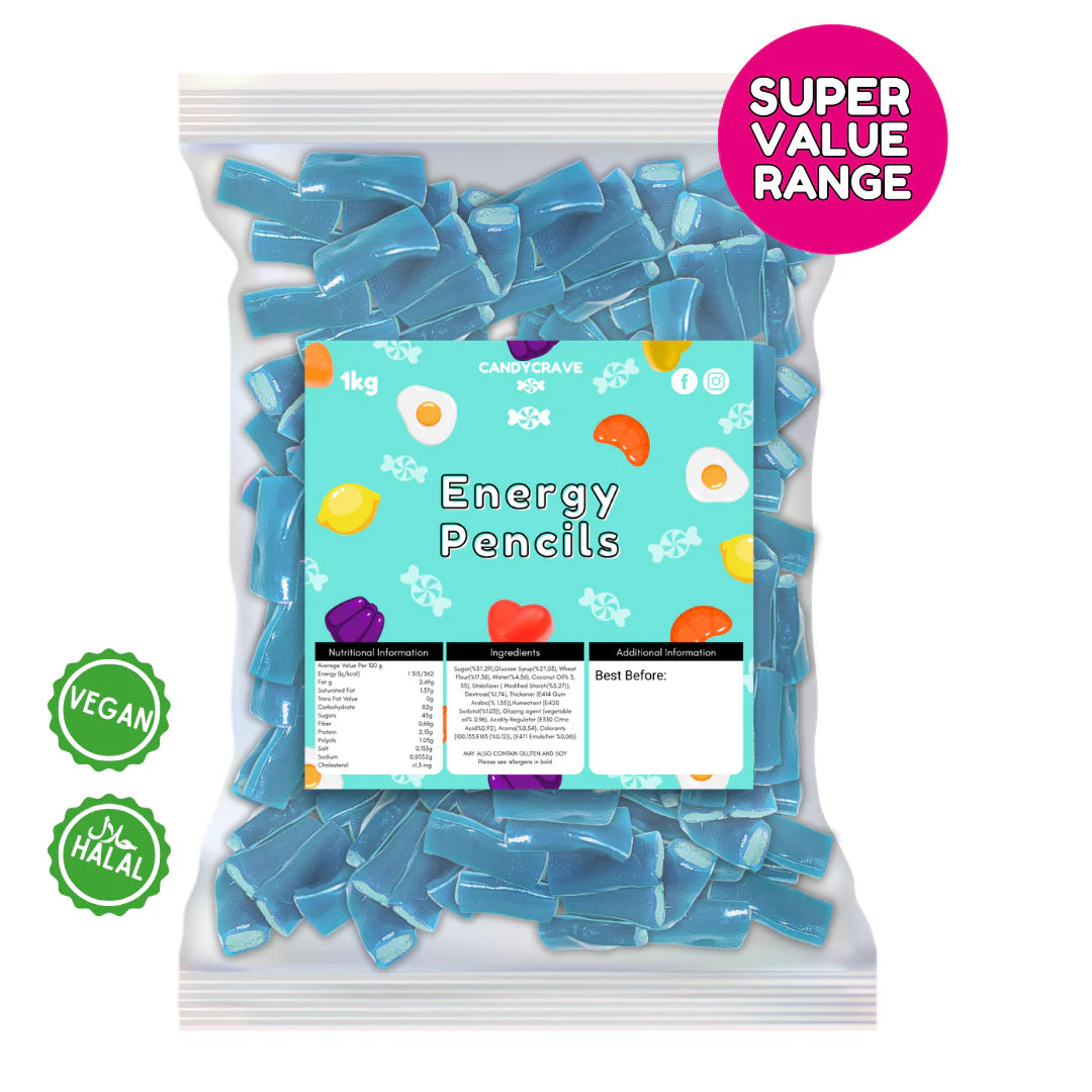 Candycrave Energy Pencils 1kg