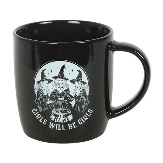 Girls will Be Girls Witchy mug
