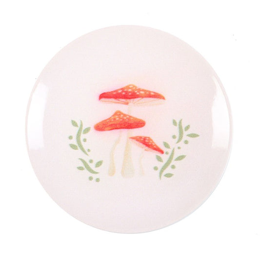 Round Mushroom Trinket Dish