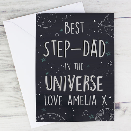 Personalised Best...In The Universe Card