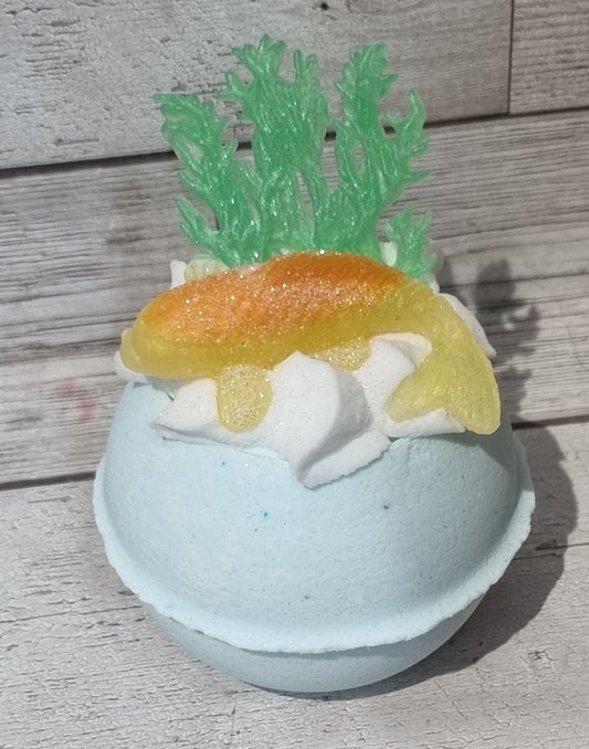 Go Fish Whipped Top Bath Bomb