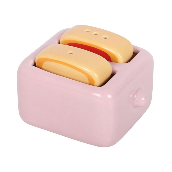 Kawaii Toast Salt & Pepper Shaker Set