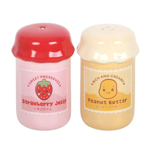 Peanut Butter and Jelly Salt & Pepper Shakers