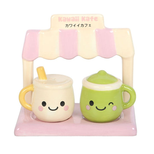 Kawaii Latte Salt and Peppers Shakers