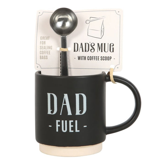 Dad Fuel Mug & Coffee Spoon Clip