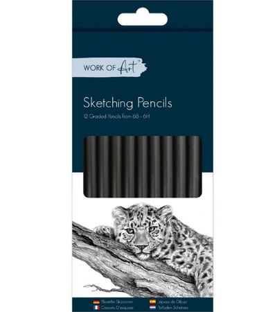 12 Pack Graded Sketching Pencils