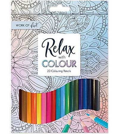 20pk Colour Therapy Pencils