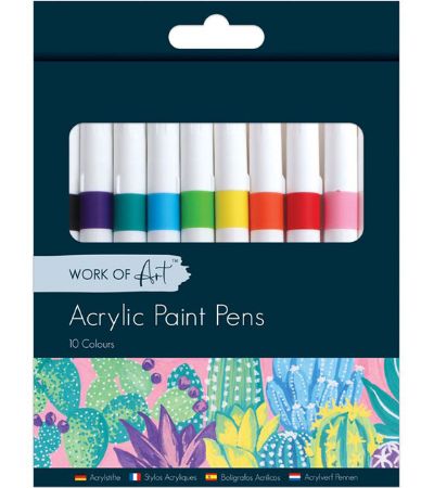 10 Pack Acrylic Paint Pens
