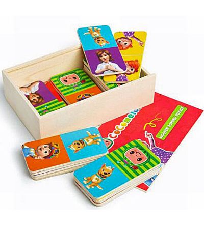 Cocomelon Wooden Domino Puzzle