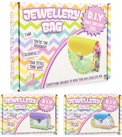 Make Your Own Jewellery Bag Craft Kit