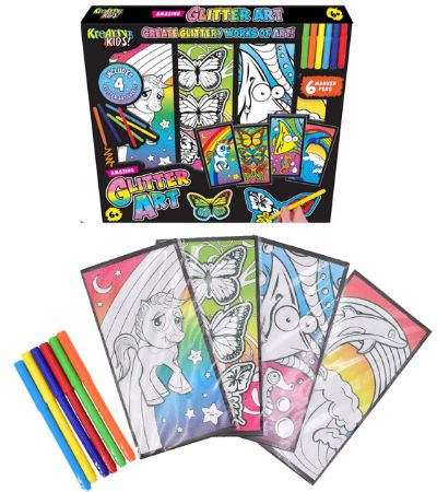 Kids Glitter Art Set