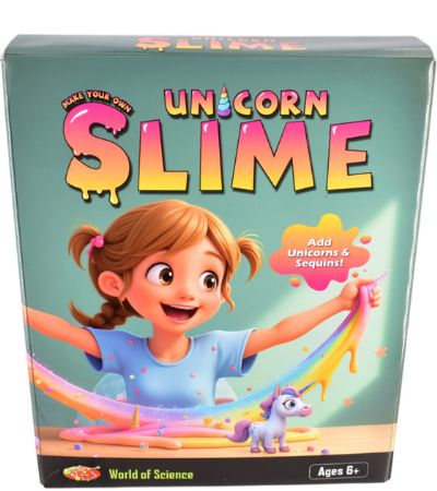 World of Science Unicorn Slime Kit