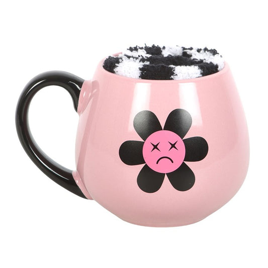 Sad Flower Mug & Sock Set