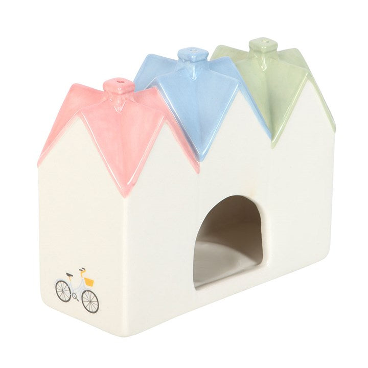 Pastel House Incense Burner & Tealight Candle Holder