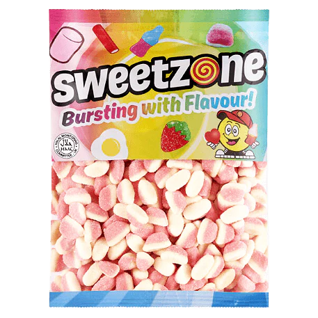 Sweetzone Mini Strawberry Puffs 1kg