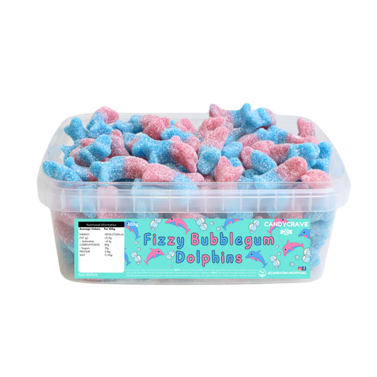 Candycrave Bubblegum Dolphins Tub 600g