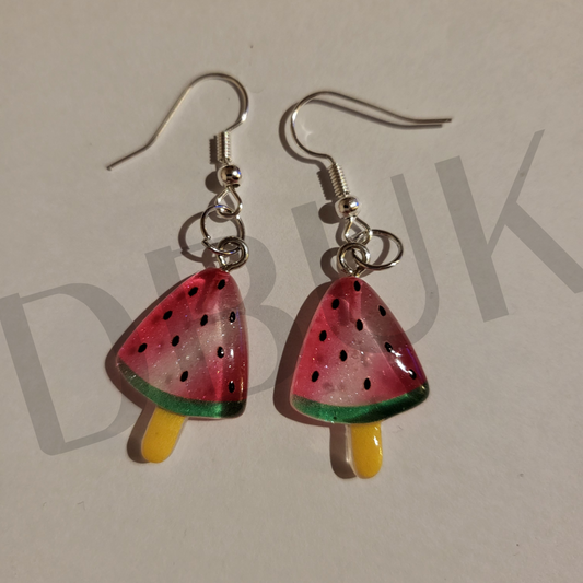 Novelty Watermelon Earrings