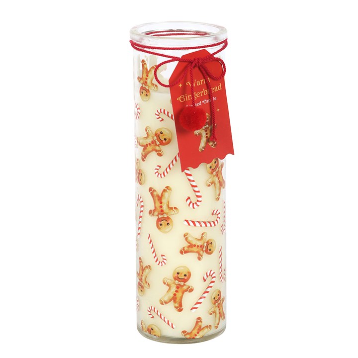 Candy Candle Warm Gingerbread Tube Candle
