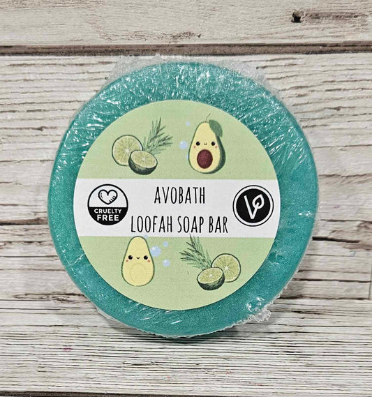 AvoBath Loofah Soap Bar