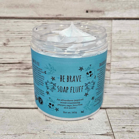 Be Brave Whipped Soap Fluff