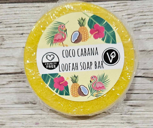Coco Cabana Loofah Soap Bar