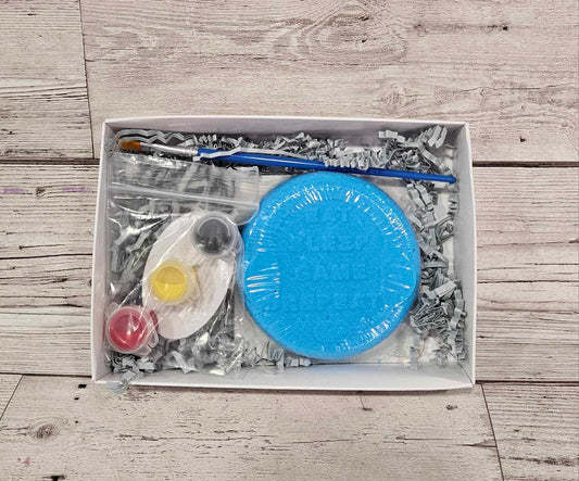 Paint Your Own Eat, Sleep, Game, Repeat Bath Bomb Kit