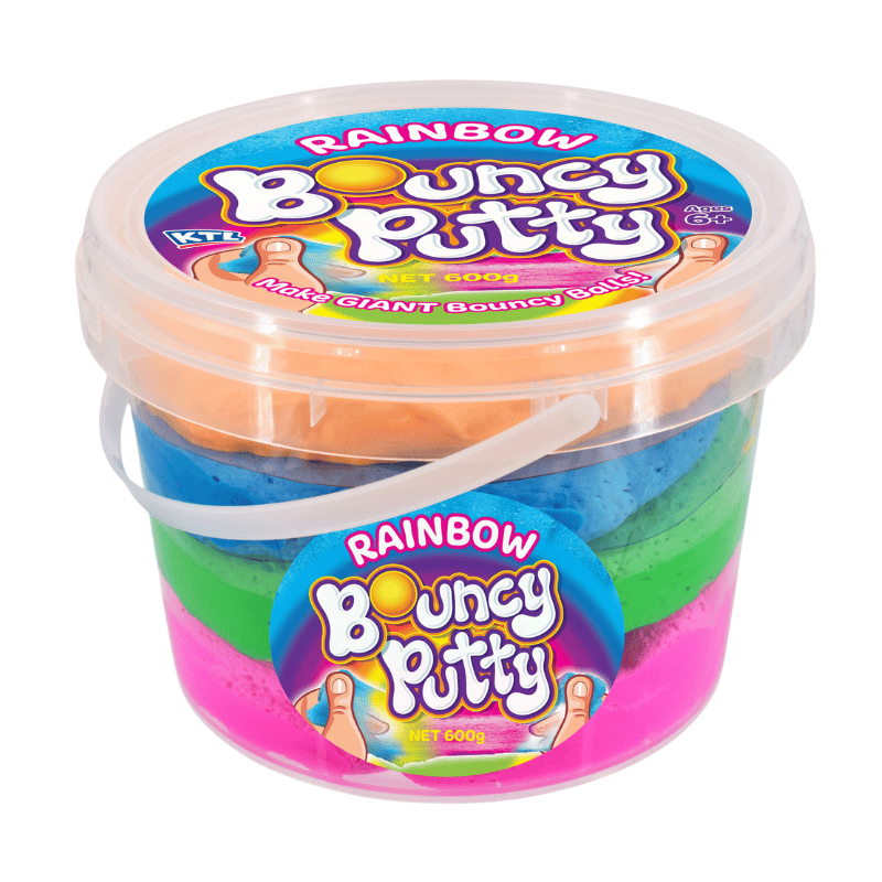 600g Rainbow Bouncing Putty Tub