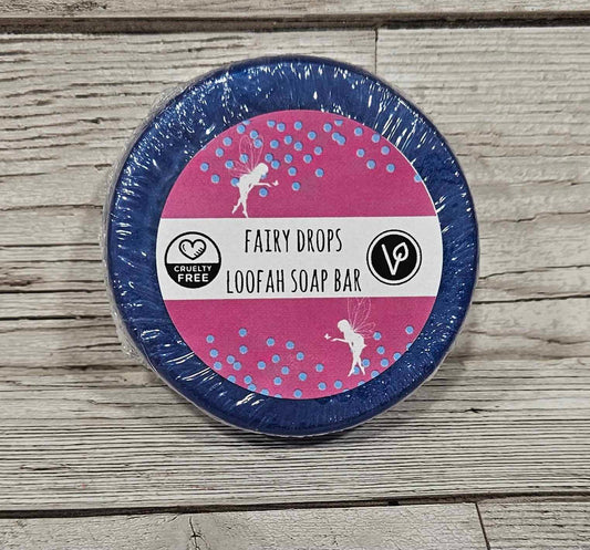 Fairy Drops Loofah Soap Bar
