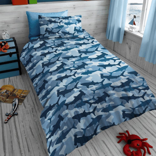 Shark Camo Duvet Set