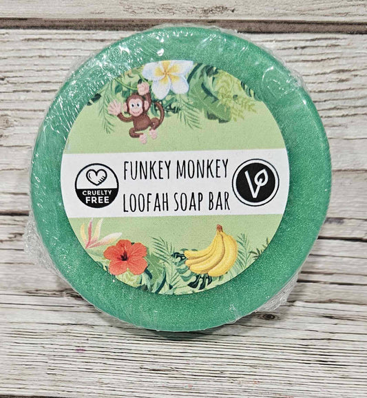 Funkey Munkey Loofah Soap Bar
