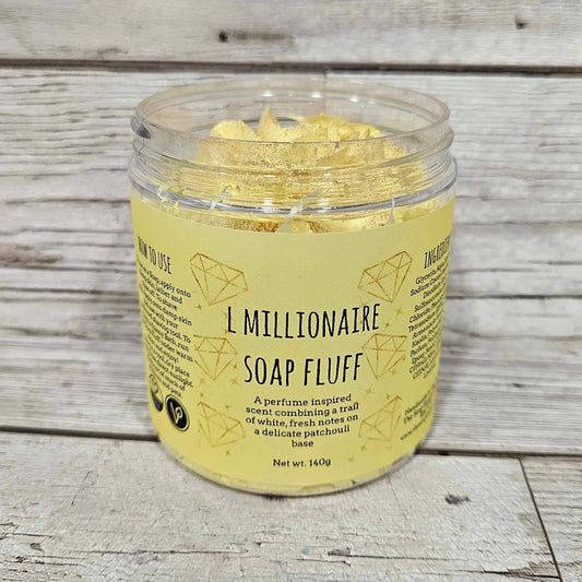 L Millionaire Whipped Soap Fluff