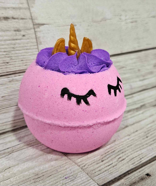 Magically Mythical Unicorn Whipped Top Bath Bomb