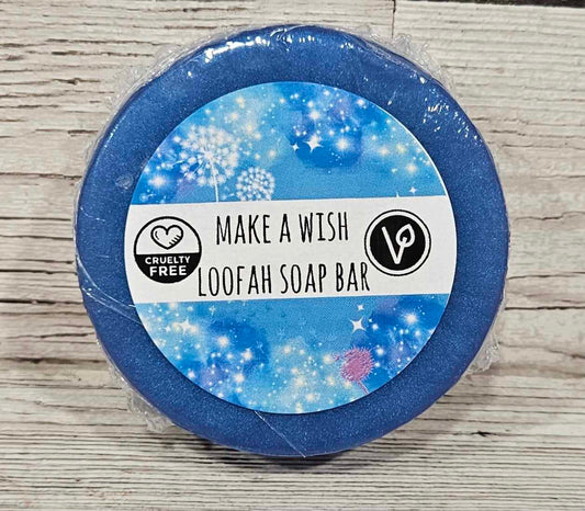 Make A Wish Loofah Soap Bar