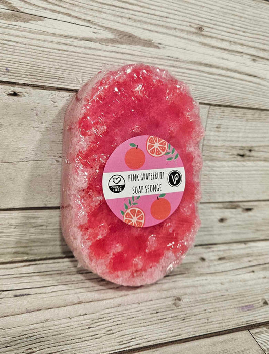 Pink Grapefruit Exfoliating Soap Sponge