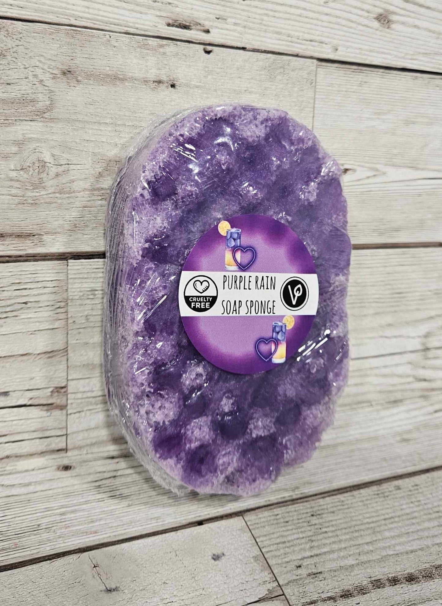 Purple Rain Exfoliating Soap Sponge