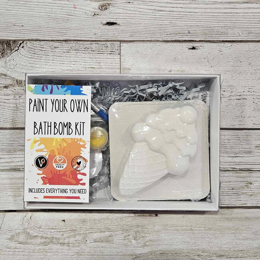 Paint Your Own Ice Cream Parlour Bath Bomb Kit