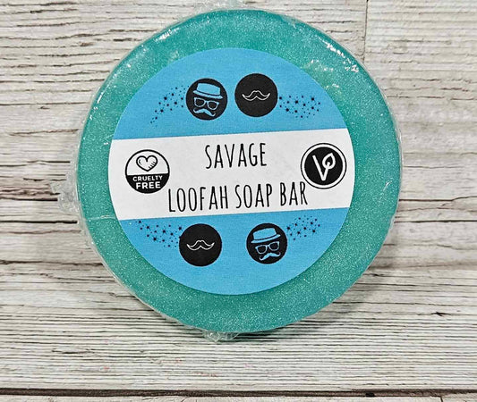 Savage Loofah Soap Bar