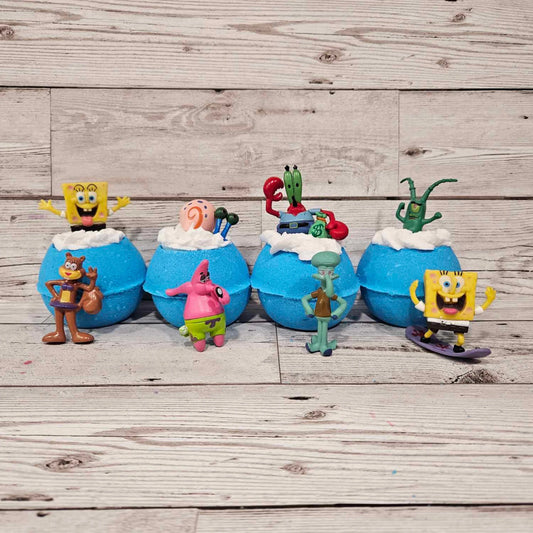 Spongy Toy Bath Bomb