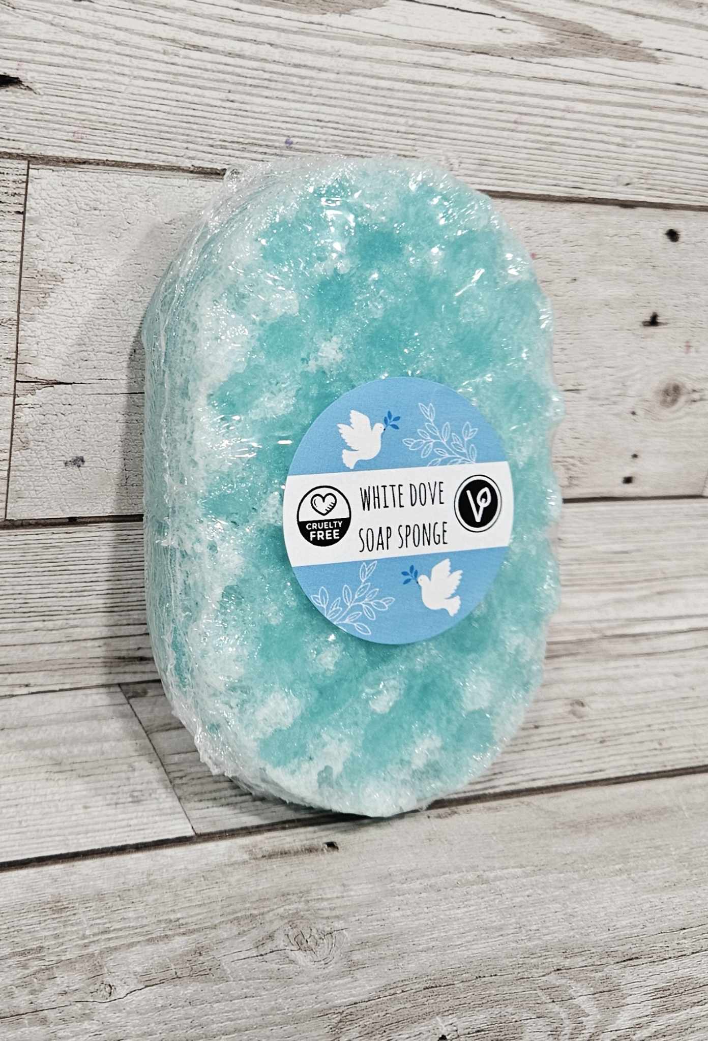 White Dove Exfoliating Soap Sponge